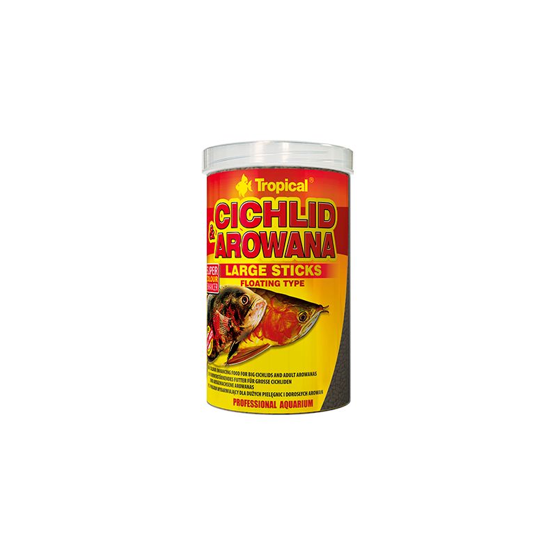 TROPICAL Cichlid & Arowana Large Sticks 1.5kg