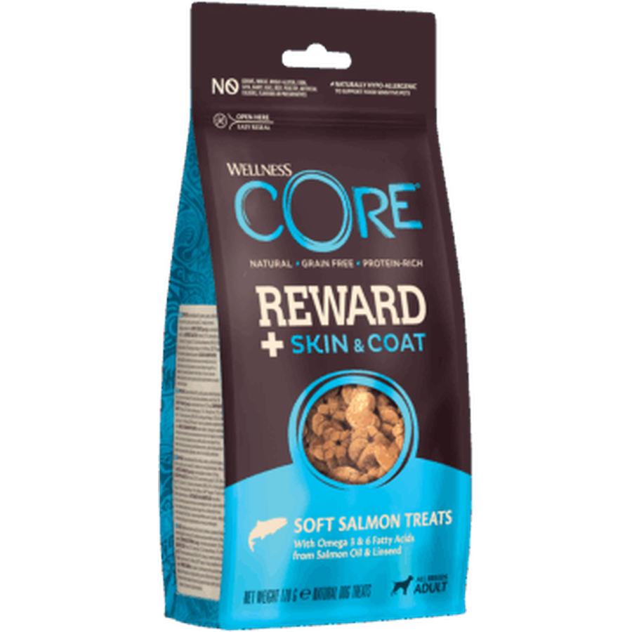 WELLNESS CORE Reward+ Friandises Chien Saumon 170g Lot de 2