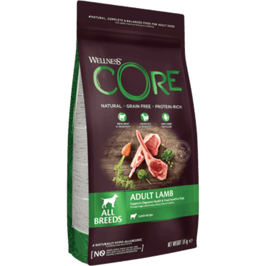 WELLNESS CORE Adult Lamb Agneau 1.8kg