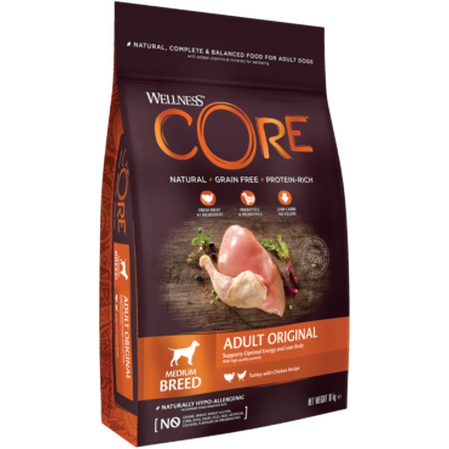 WELLNESS CORE Adult Original Dinde et Poulet