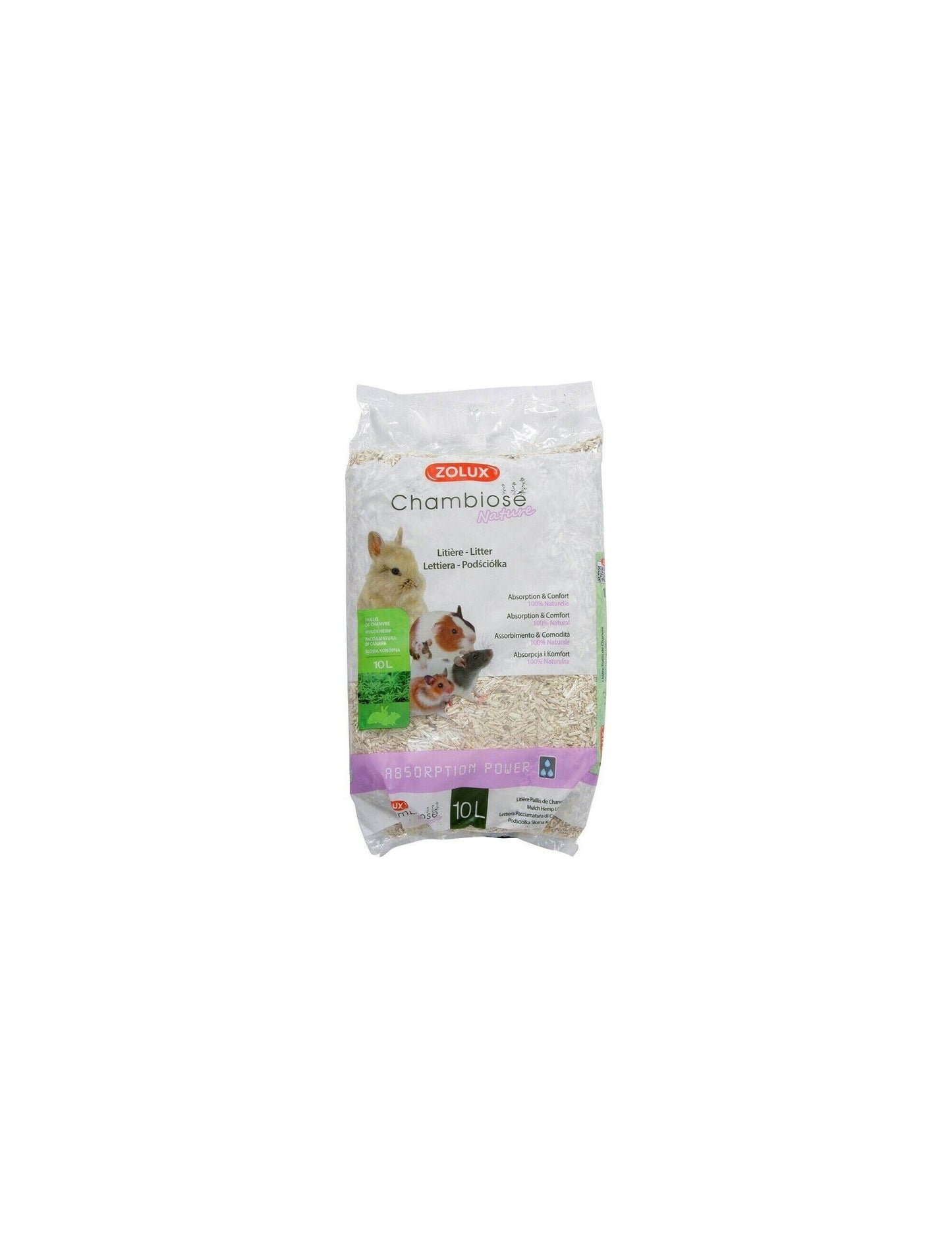 ZOLUX Litière Chambiose Nature 100L