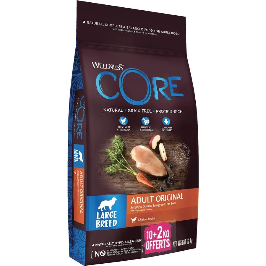 WELLNESS CORE Chien Croquettes Dinde Poulet 10,8kg
