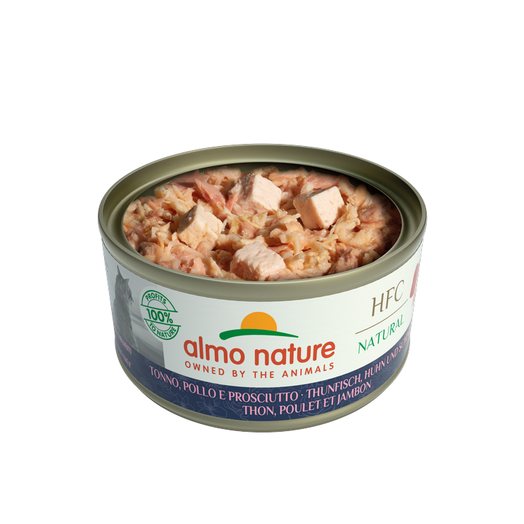 ALMO NATURE HFC Jelly Thon avec Rouget 70g