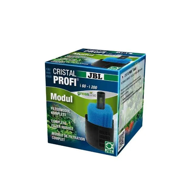 JBL Filter Modul pour CristalProfi i Greenline Extension pour filtre interne aquarium 40-80L avec mousse filtrante compatible i60 i80 i100 i200