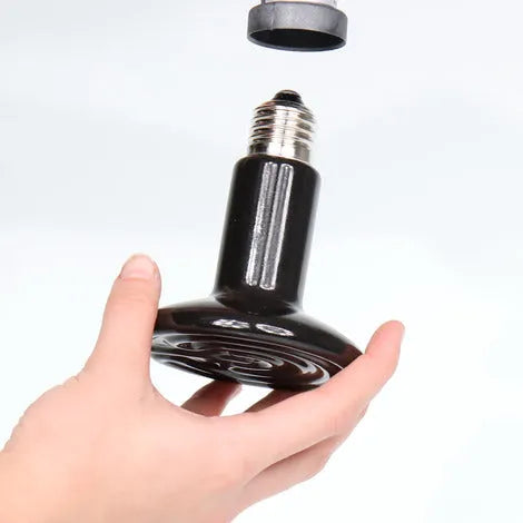 JBL REPTIHEAT 100W Céramique Sombre Chauffage Sans Lumière pour Terrarium