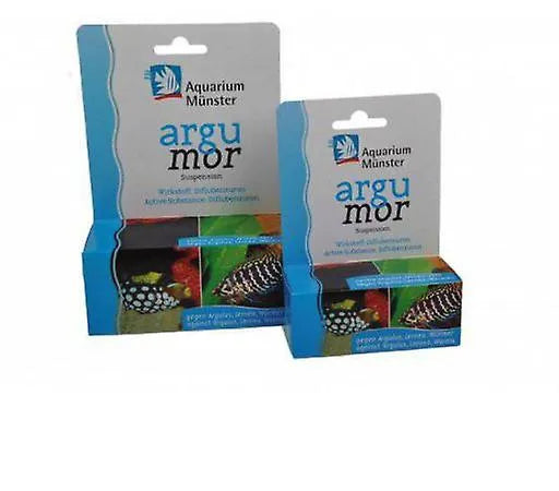 MUNSTER AQUARIUM Argumor 20ml (ED+EM) Traitement antiparasitaire pour poissons jusqu'à 400L