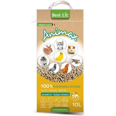 GRIZO ANIMAX Litière Végétale 100% Paille Broyée 10L