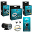 LAROY AIR PUMP 200 Pompe à air pour aquarium et bassin 13x7.5x8.5 cm Noir Débit 200 L/min