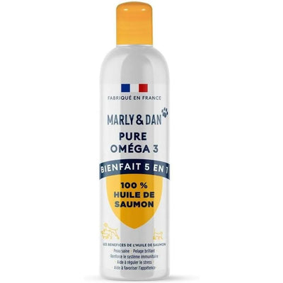 MARLY ET DAN Huile de saumon Pure Omega 3 250ml