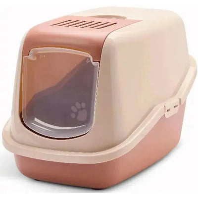 SAVIC Nestor Champagne Tuscan Bac à Litière pour Chat 56x39x38.5 cm