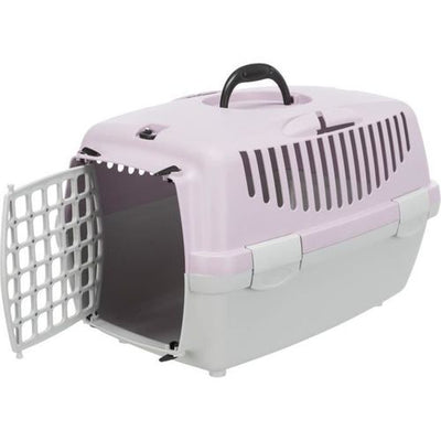 ZOOMALIN Box de transport Capri 1 XS 32 x 31 x 48 cm Gris clair/Mauve