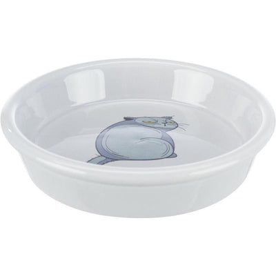 TRIXIE Gamelle avec motif en céramique 0,25L ø13cm Gris
