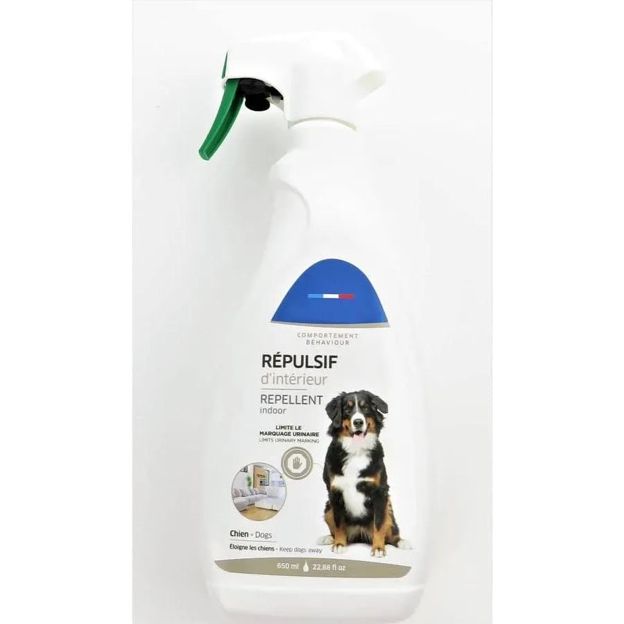 FRANCODEX RÉPULSIF INTÉRIEUR CHIEN Menthe Eucalyptus 250ml
