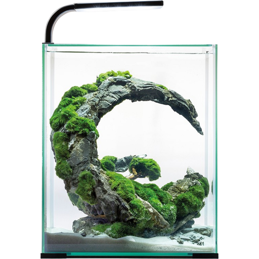AQUAEL Aquarium ShrimpSet Smart D&N 30 Noir 30L