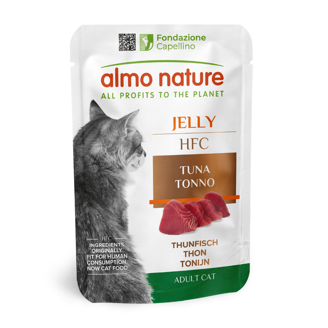 ALMO NATURE HFC Jelly Thon avec Rouget 70g