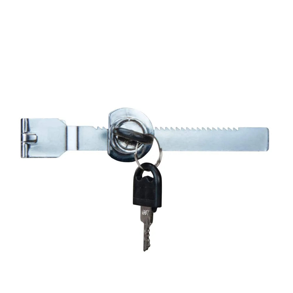 HOBBY-DOSHE AQUARISTIK Serrure pour terrarium vitres coulissantes 4-10 mm