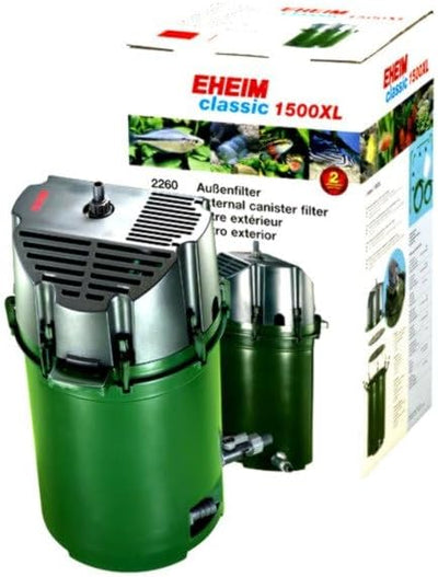 EHEIM Filtre Externe Classic 1500XL 2400L/h 1500L 65W