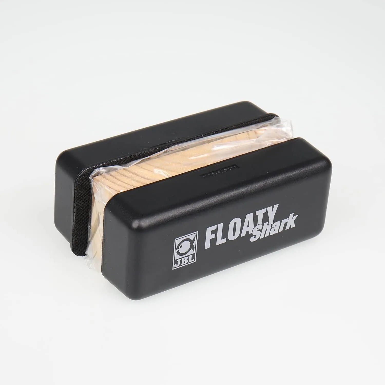 JBL Floaty Shark Aimant Nettoyeur de Vitres pour Aquarium Vitres jusqu'à 30 mm