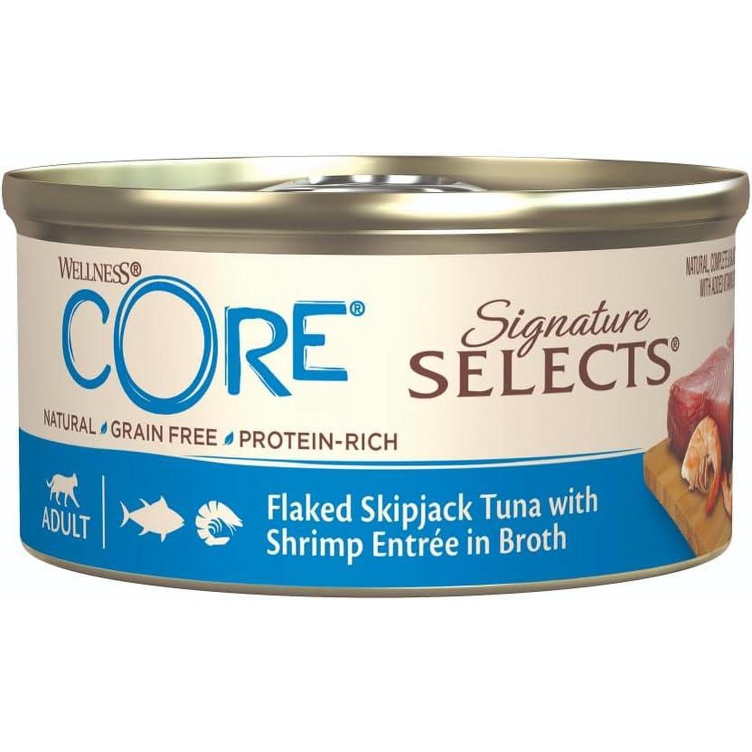 WELLNESS CORE Signature Selects Chat Sélection Emiettés 8x79g