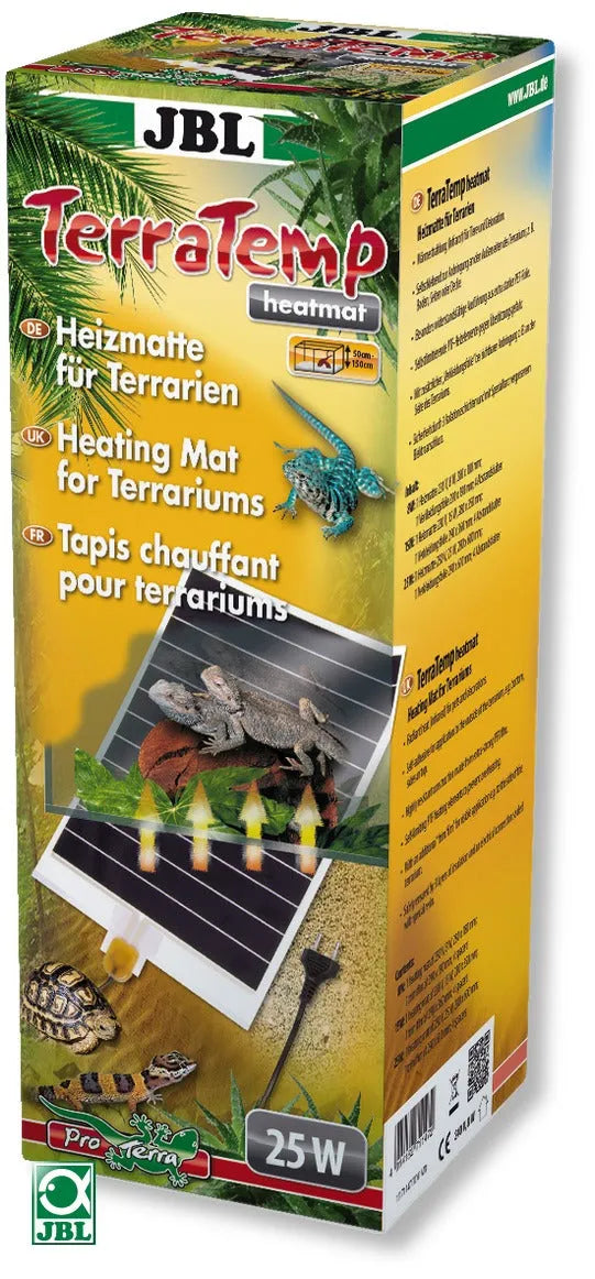 JBL TerraTemp Heatmat 25W Tapis chauffant infrarouge auto-adhésif pour terrarium 280x600mm