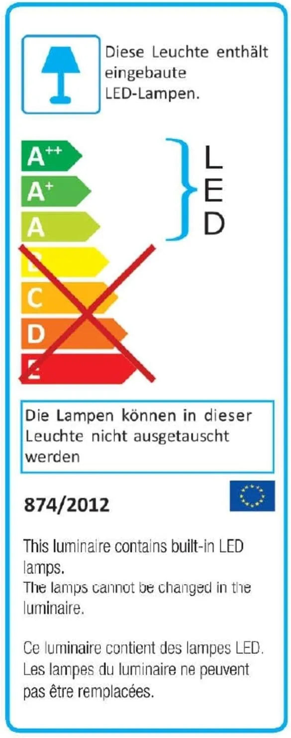 JBL LED SOLAR EFFECT 8W 438mm Effet de Couleur