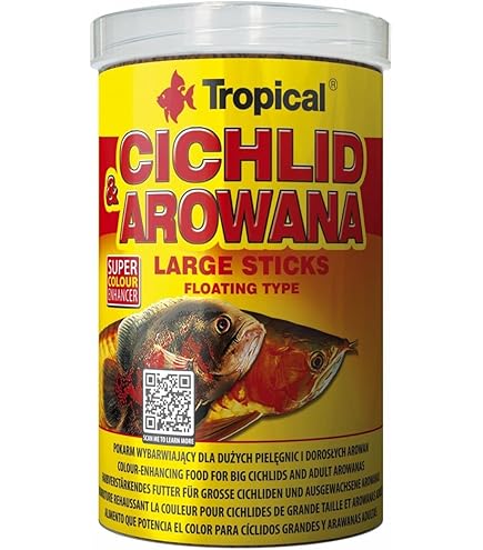 TROPICAL Cichlid Red & Green Medium Sticks 5L/1.8kg
