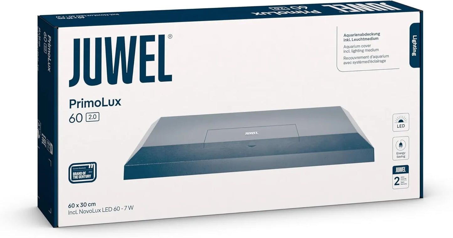 JUWEL Primolux 60 2.0 Blanc Couvercle Aquarium avec LED NovoLux 60