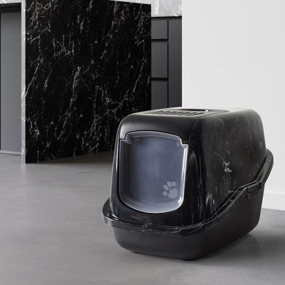 SAVIC Nestor Marbre Anthracite 56x39x38.5cm