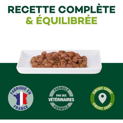 EQUILIBRE & INSTINCT Emincés Croissance pour Chat Junior au Poulet 12x85g