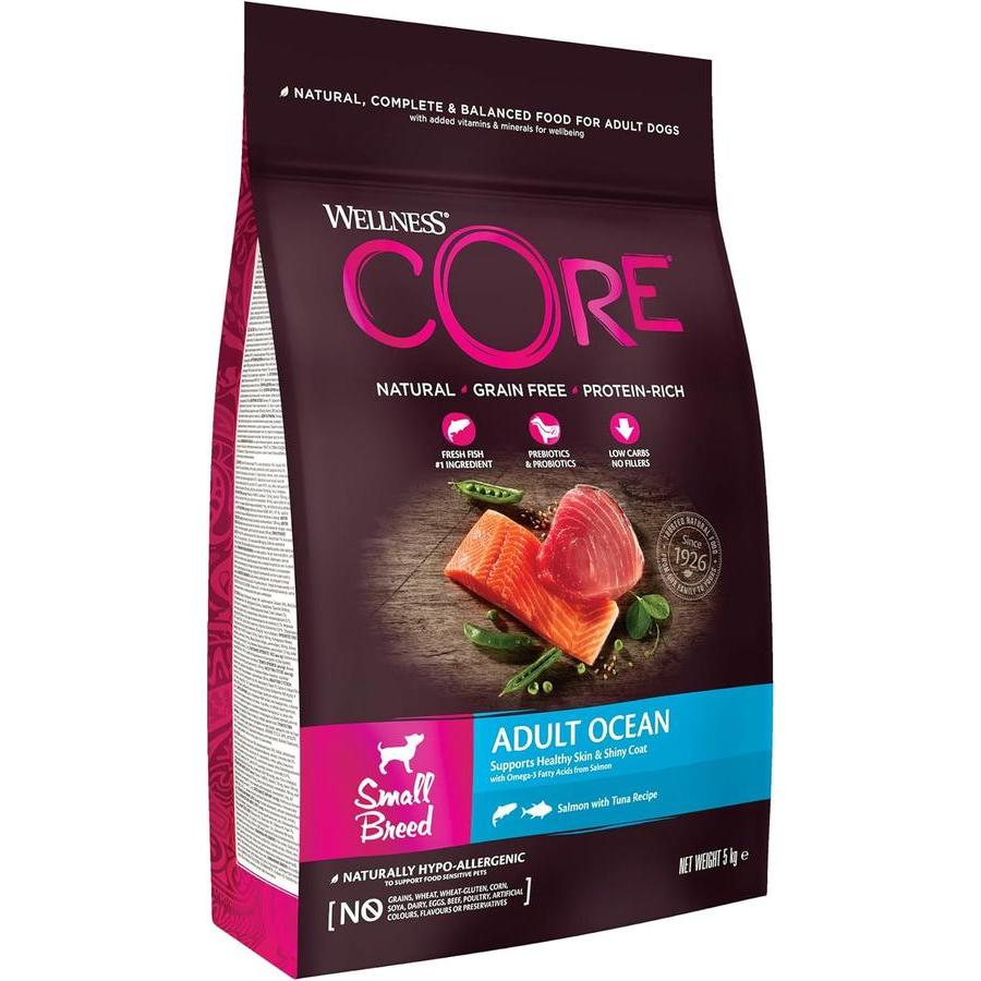 WELLNESS CORE Small Breed Adult Ocean Saumon et Thon 5kg