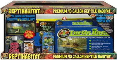 ZOOMED ReptiHabitat Kit Tortues Aquatiques 91x46x46cm