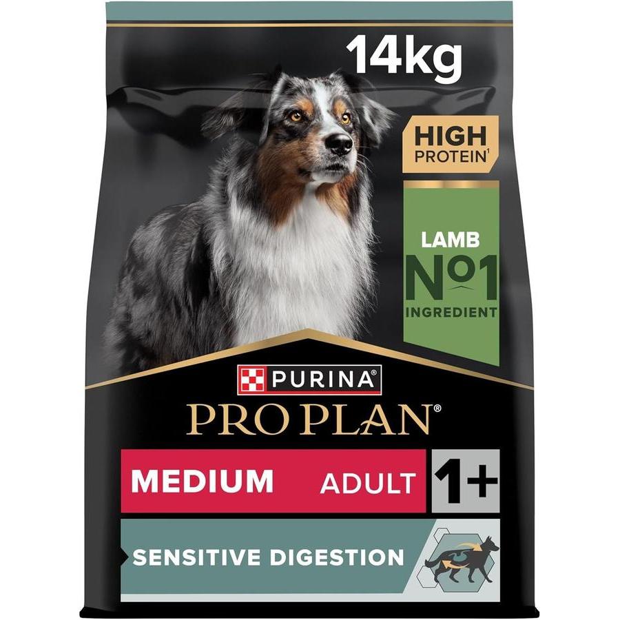 PRO PLAN Medium Adult Sensitive Digestion Riche en Agneau 14kg