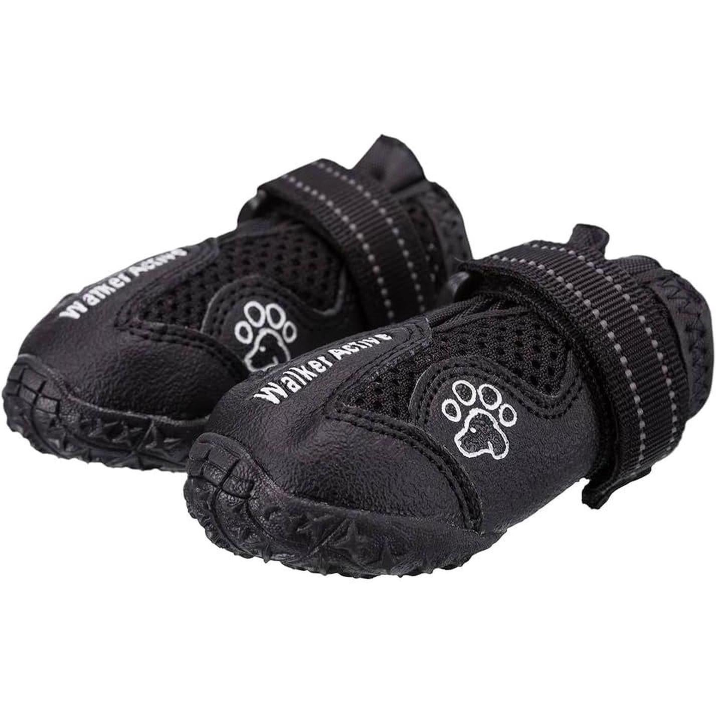 TRIXIE Bottes de protection Walker Active Long Taille S ø 4,5–5 cm 2 pièces Noir