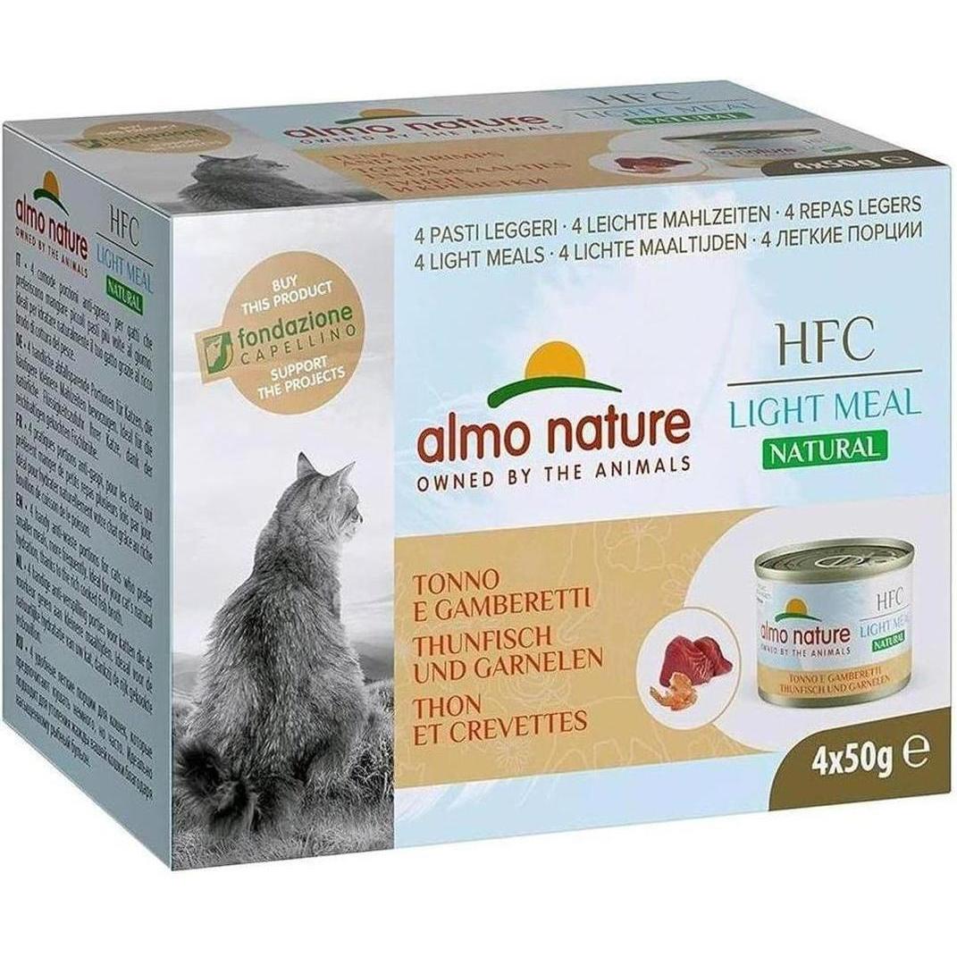 ALMO NATURE Cat Megapack Light Thon & Crevette 4x50g