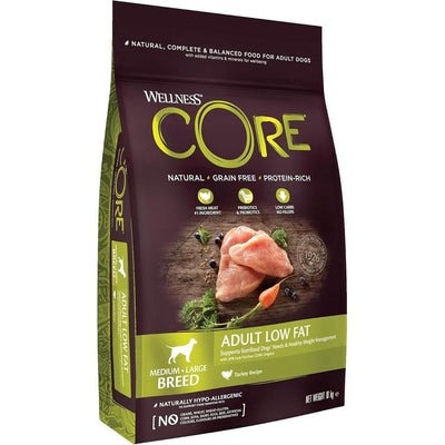 WELLNESS CORE Adult Low Fat Dinde 10kg