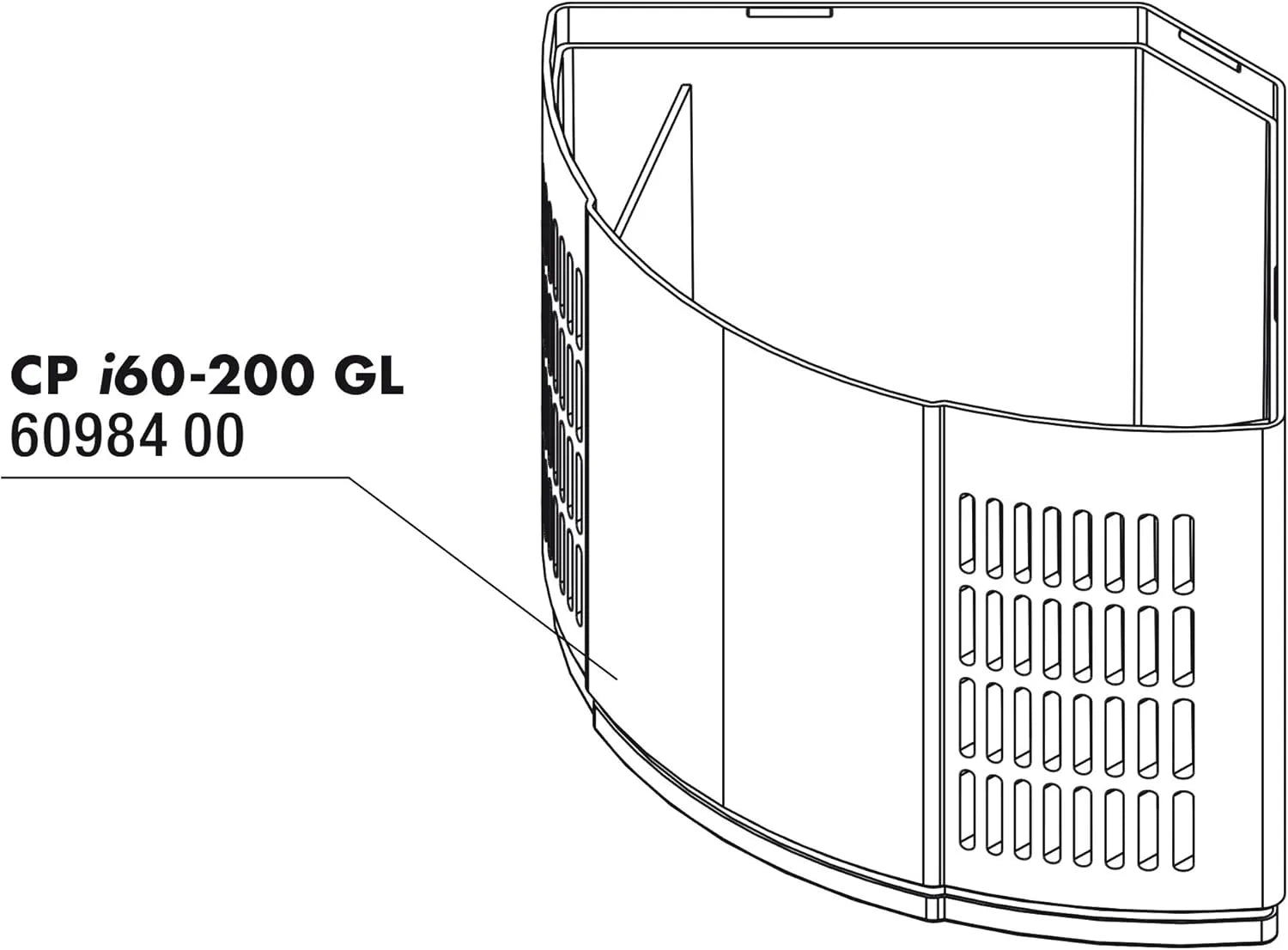 JBL CristalProfi i greenline Filtermodul pour filtre intérieur i60-i200