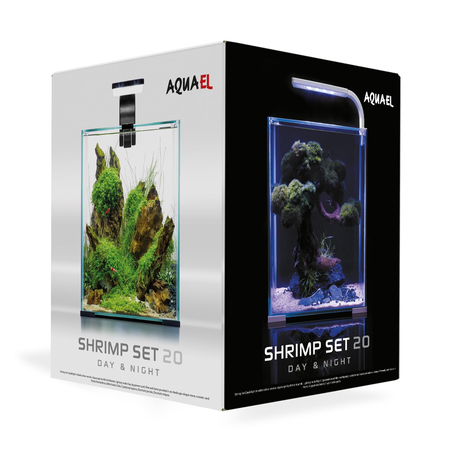 AQUAEL Shrimp Set Smart D&N 20 Blanc 19L