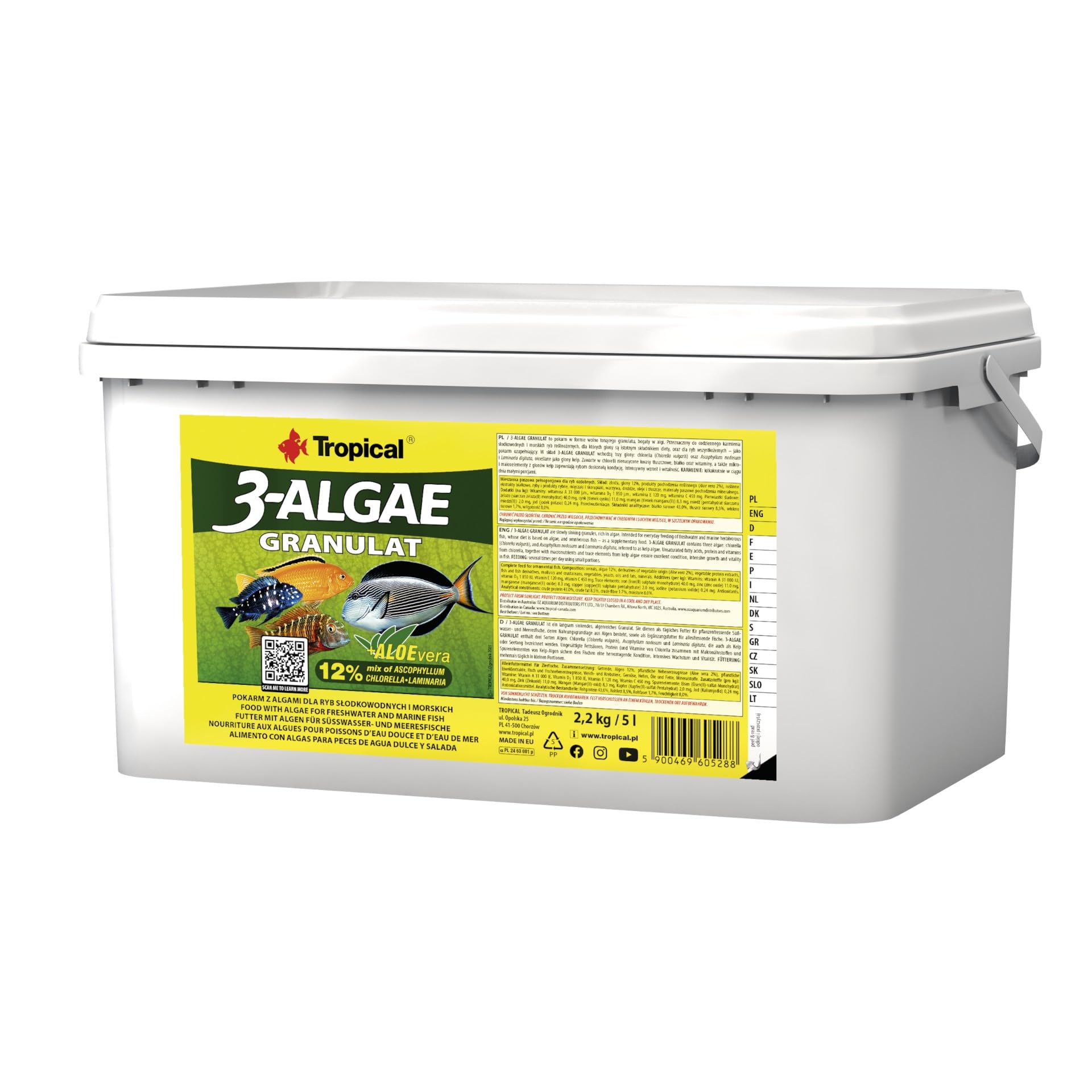 TROPICAL 3-ALGAE GRANULAT 5L