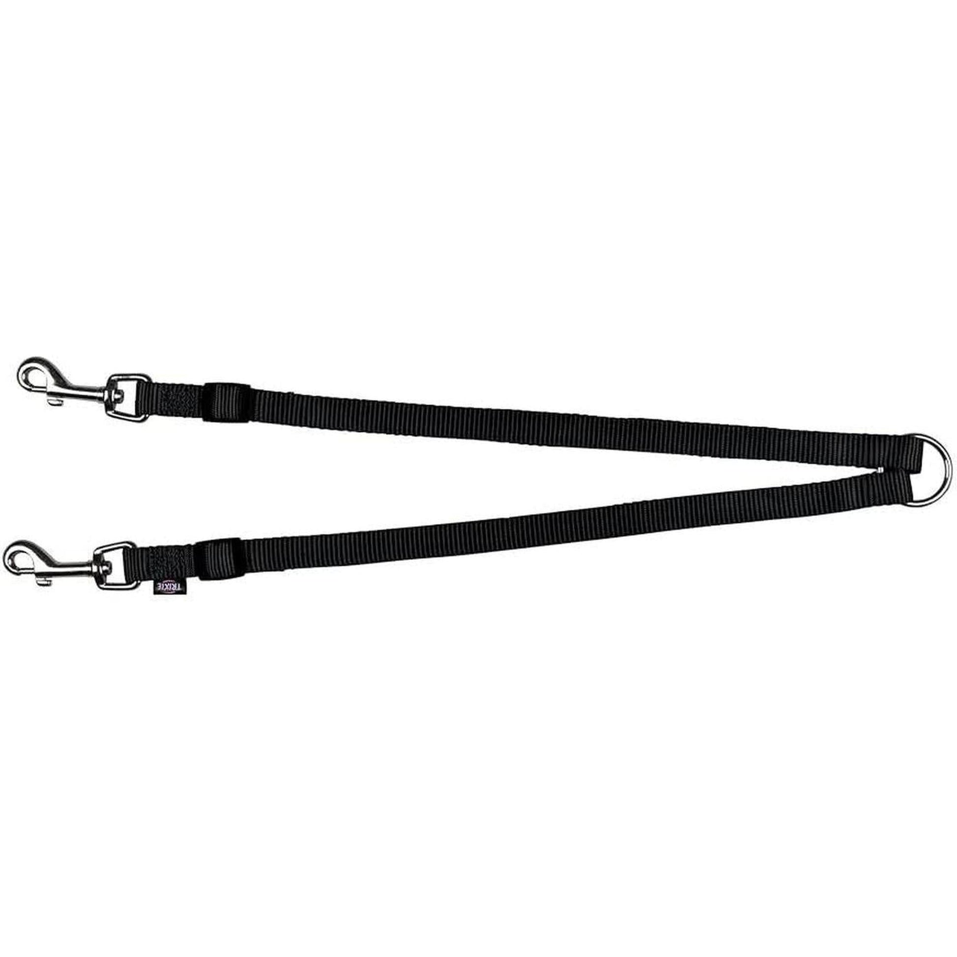 TRIXIE Premium Accouple XS–M 40–70 cm 15 mm Noir