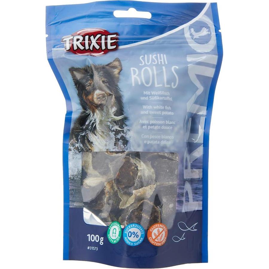 TRIXIE Premio Sushi au poisson blanc 100 g