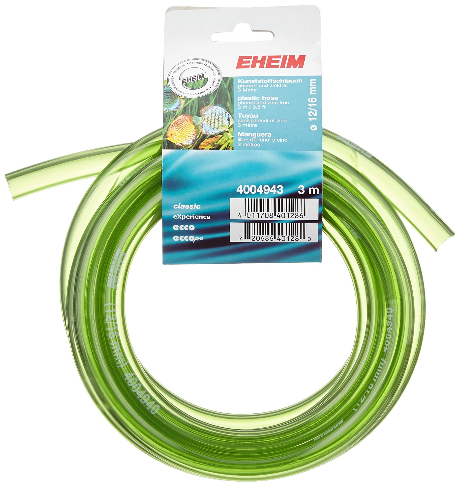 EHEIM Tuyau flexible aquarium 12-16 mm rouleau avec enrouleur 50 m