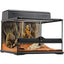 ZOOMED Terrarium Paludarium 91x46x30.5 cm avec nano-aquarium intégré