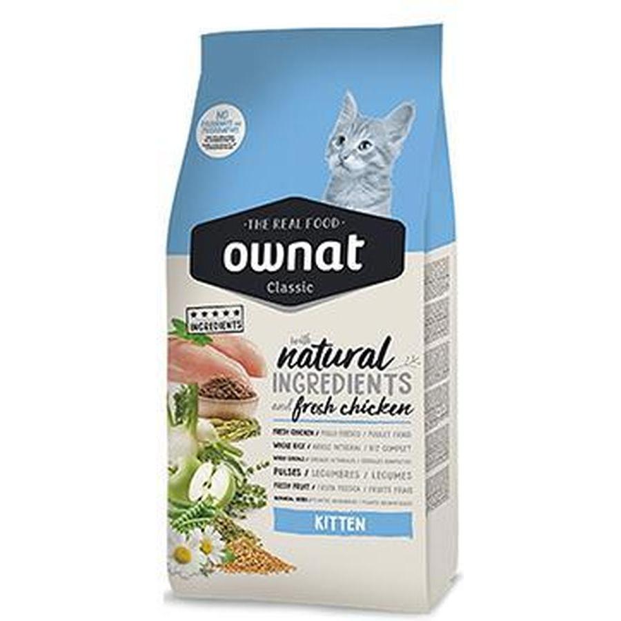 OWNAT Classic Fish Cat Croquettes pour Chat Adulte Poisson Frais 3kg