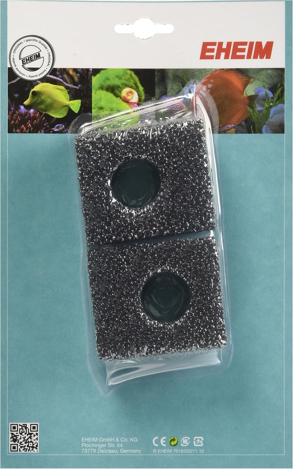 EHEIM Mousse Compact+ 2000/3000/5000 Set de 2 pour Filtre Aquarium