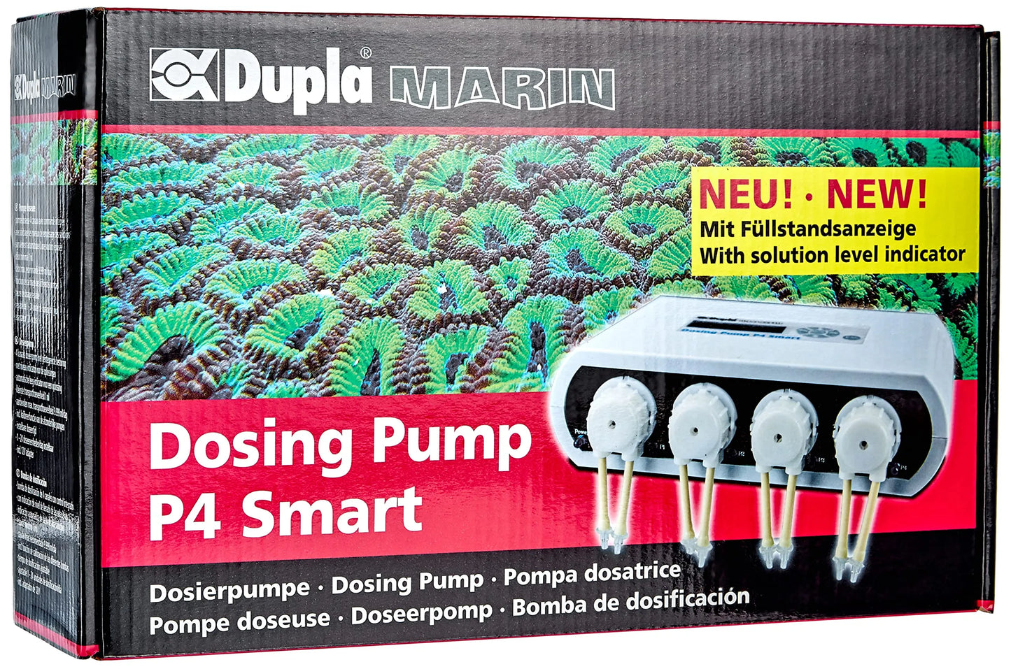 HOBBY-DOSHE AQUARISTIK Pompe Doseuse 4 Pompes Smart Dupla pour Aquarium
