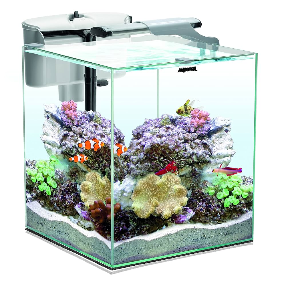 AQUAEL Aquarium Nano Reef 35 Duo Blanc 2.0 49L