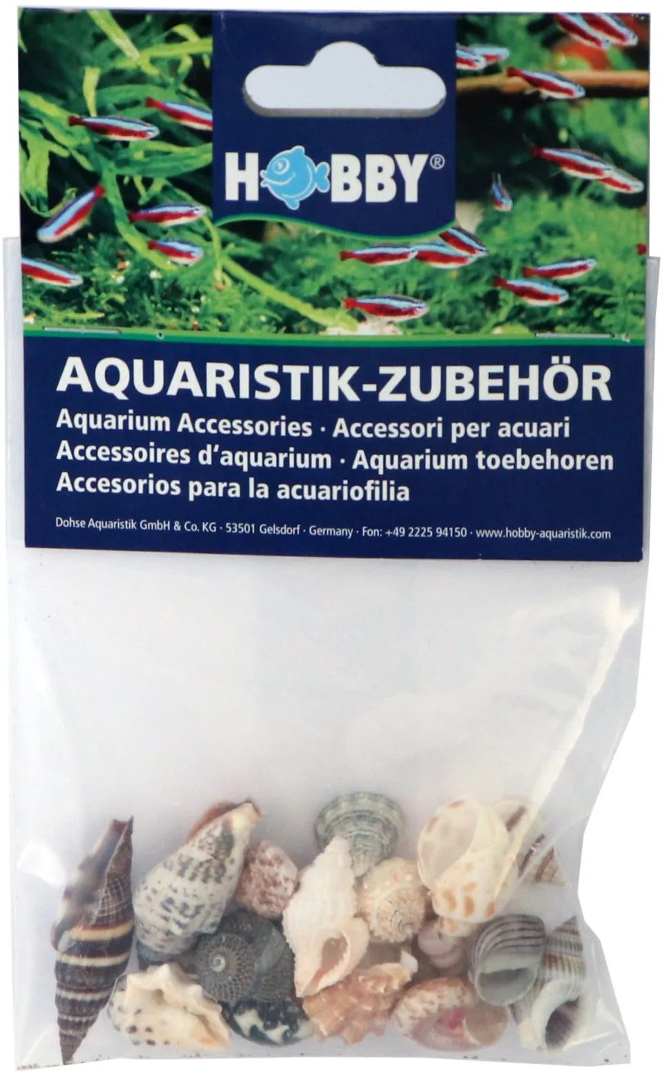 HOBBY-DOSHE AQUARISTIK Coquilles Sea Shells Set S 20 pièces