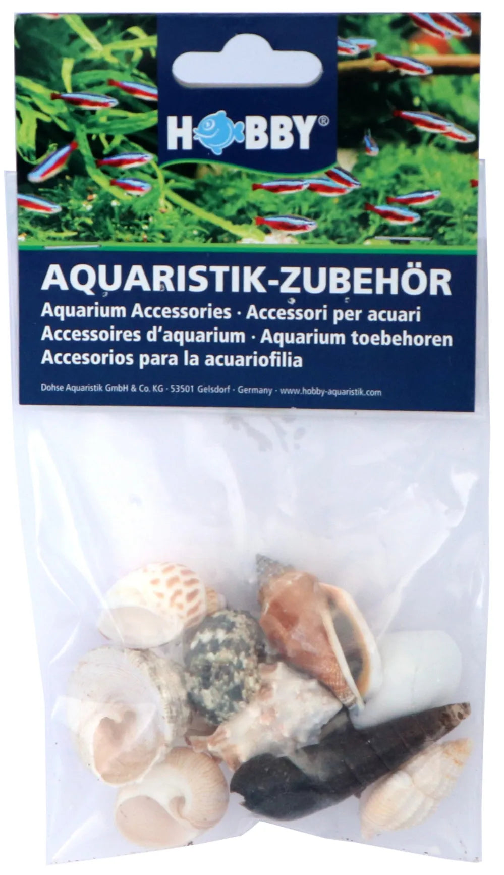 HOBBY-DOSHE AQUARISTIK Coquilles Sea Shells Set M 10 pièces