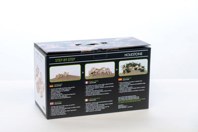 Deco Set Multi Holestone pour aquarium 60L