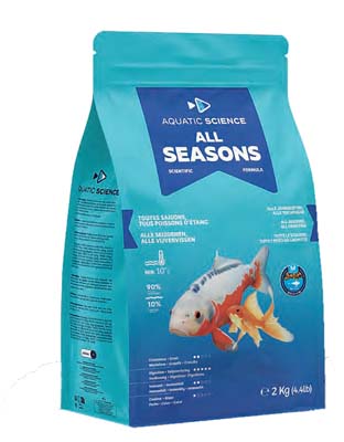 ALL SEASONS MEDIUM  2Kg  AQUATIC SCIENCE
